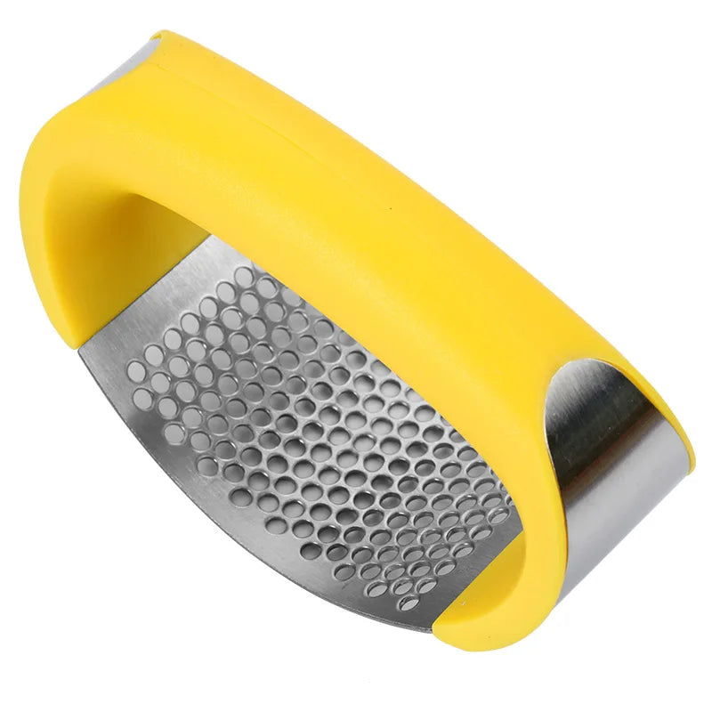 Stainless Steel Garlic Press Crusher Manual Garlic Mincer Chopping Garlic Tool Fruit Vegetable Tools Kitchen Gadget Accessories