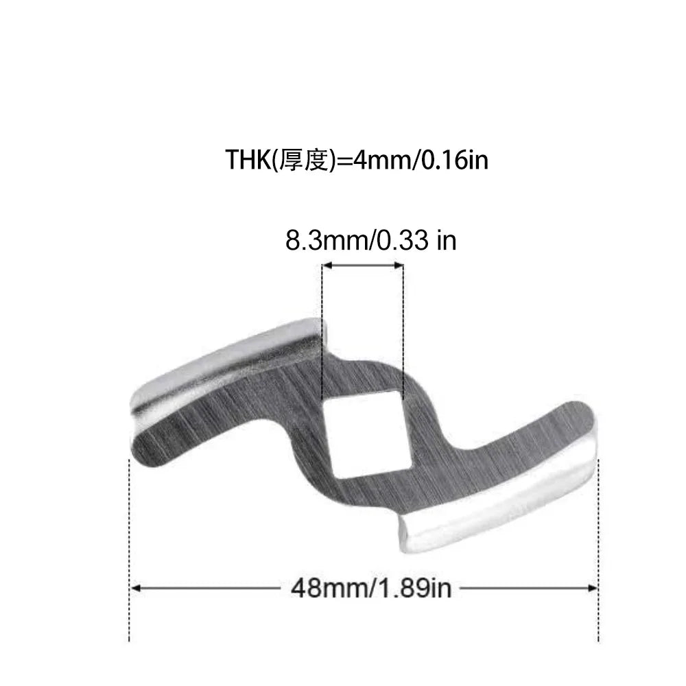 Meat Grinder Pinion Mixer Spare Parts Meat Grinder Knife Stainless Steel Grille for Food Grinder Accessories Kitchen Tool